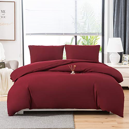 MohAP - Juego de cama de 4 piezas, funda nórdica de 220 x 240 cm, sábana bajera de 160 x 200 cm y 2 fundas de almohada de 65 x 65 cm, color gris, para cama doble, 110 hilos/cm2 de microfibra MohAP - Juego de cama de 4 piezas, funda nórdica de 220 x 240 cm, sábana bajera de 160 x 200 cm y 2 fundas de almohada de 65 x 65 cm, color gris, para cama doble, 110 hilos/cm2 de microfibra