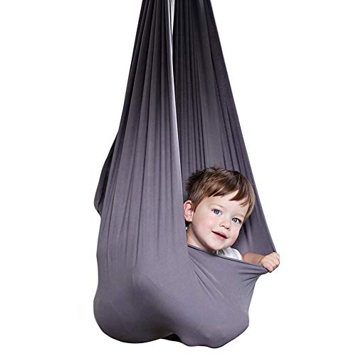 M/P Therapy Swing Indoor for Kids with Special Needs, Widening 150cm, Cuddle Hammock Snuggle Swing for Children with Sensory Integration, Autism, ADHD, Aspergers