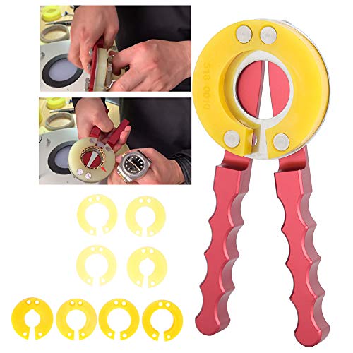 Nannday Reloj abridor de Anillo de Bisel, Extractor de Anillo de Cubierta de Reloj Profesional con Anillo de Bisel de Reloj de Goma elástica para reparación de Reloj Uso de relojero(10 Piezas) Nannday Reloj abridor de Anillo de Bisel, Extractor de Anillo de Cubierta de Reloj Profesional con Anillo de Bisel de Reloj de Goma elástica para reparación de Reloj Uso de relojero(10 Piezas)
