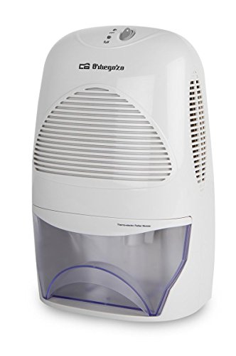 Orbegozo DH600 Deshumidificador, 72 W, 2 litros, Plástico, Blanco Orbegozo DH600 Deshumidificador, 72 W, 2 litros, Plástico, Blanco