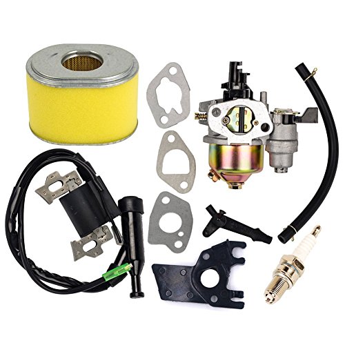 OuyFilters Reemplaza el carburador con bobina de encendido y filtro de aire para Honda Gx160 Gx200 5.5HP 6HP motor generador cortacésped motor OuyFilters Reemplaza el carburador con bobina de encendido y filtro de aire para Honda Gx160 Gx200 5.5HP 6HP motor generador cortacésped motor