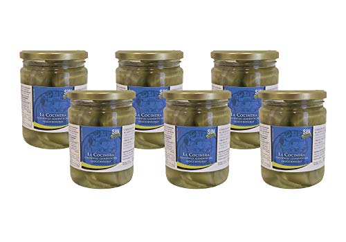 Pack de 6 - Corazones de alcachofa en aceite 100% oliva pelados a mano (15-20 frutos)