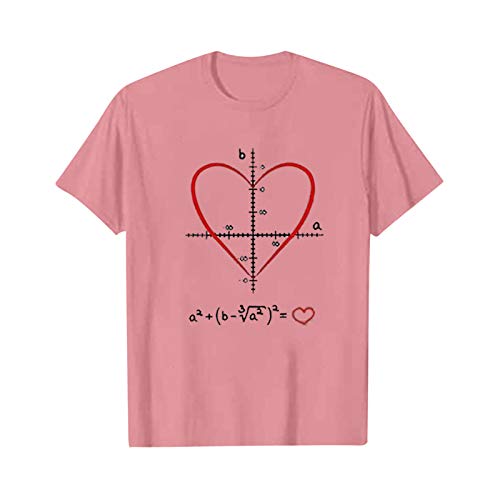 Par De Camisetas De Manga Corta para El Día De San Valentín De Los Días Camiseta con Cuello En O Y Estampado De Cuadrantes Camiseta Ajustada Y Transpirable para Deportes De Verano Blusa Camiseta