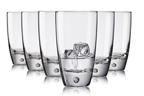 Pasabahce Miami Vasos de agua/523 ML/Conjunto de 6/Gafas Lavavajillas /Vasos de Cristal