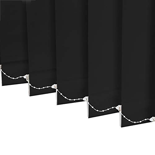 Persianas venecianas Persianas Verticales Negras/Blancas para Ventanas/Puertas - Cortinas Opacas para Ventanas, Persianas De Privacidad para Patio, Cortinas Extra Anchas, Personalizables Persianas venecianas Persianas Verticales Negras/Blancas para Ventanas/Puertas - Cortinas Opacas para Ventanas, Persianas De Privacidad para Patio, Cortinas Extra Anchas, Personalizables