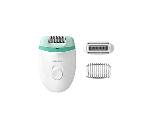 PHILIPS BRE245/00/WH/GN Depiladora Satinelle BRE245/00 Essential, 2 Velocidades, Plastic