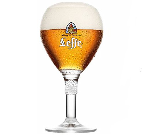 PLANETE DRINKS SPECIALISTE DES BOISSONS DU MONDE Leffe Cerveza Glass Vaso de Cerveza 33CL