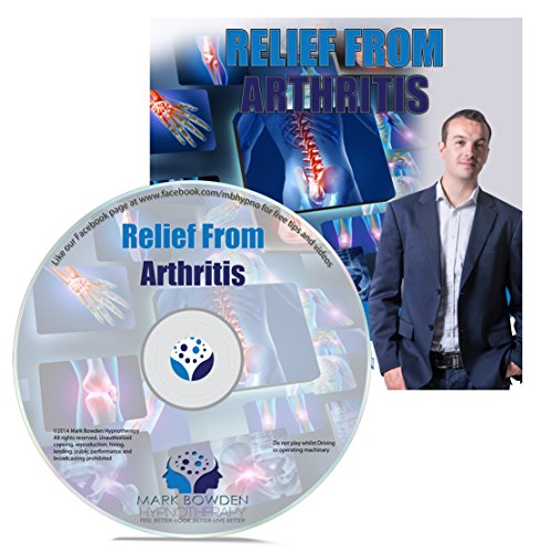 Relief From Arthritis Hypnosis CD - Hypnotherapy recording to natuarally help relieve arthritic pain. Naturally assist without medication, this natural remedy can help with knee, hip, hand, neck and all types of arthritic pain. A wonderful natural treatme