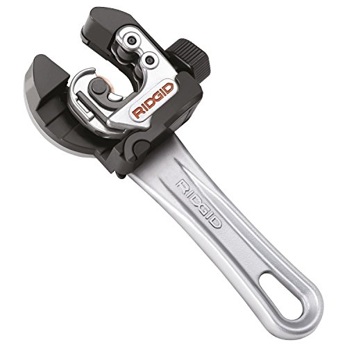 RIDGID 32573 Modelo 118 2 en 1 con empuñadura de trinquete Cortador AUTOFEED para espacios estrechos, Cortador de tuberías de 6 mm a 29 mm