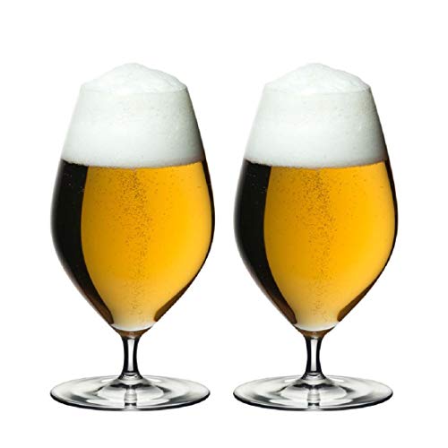 RIEDEL Veritas Beer Copas de Cerveza, Cristal, 435 ml