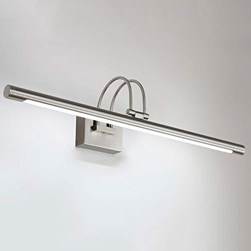 RPLW Led 240 Grado Rotación Aplique De Baño, 12w 6000k Antiguo Impermeable Lámpara De Pared Baño Con Cortina Larga Luz De Maquillaje Para Vestidor-80cm(31.5in)/12w Luz Blanca RPLW Led 240 Grado Rotación Aplique De Baño, 12w 6000k Antiguo Impermeable Lámpara De Pared Baño Con Cortina Larga Luz De Maquillaje Para Vestidor-80cm(31.5in)/12w Luz Blanca