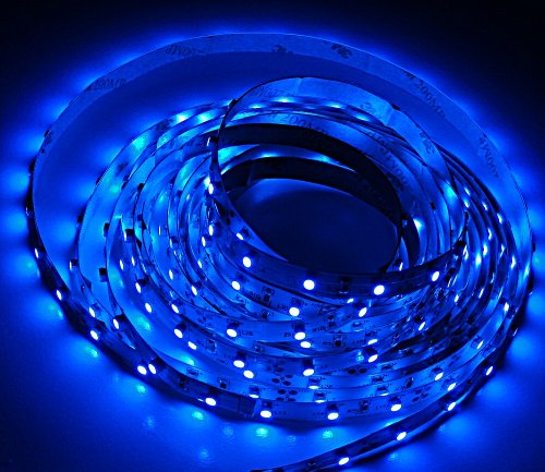 skyfeld (® IP44 LED monocromas tira 3528 azul 10 x 5 m/rollo
