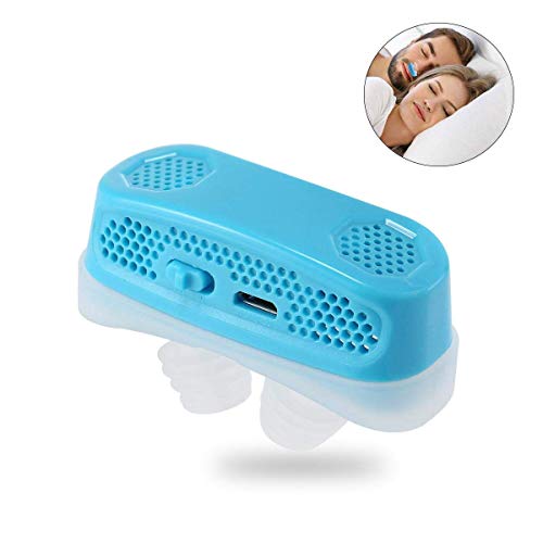 SL Dispositivos anti ronquidos Purificador de aire Ayuda para dormir Roncar tapón Mini CPAP Máquina para la nariz