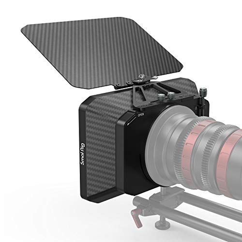 SMALLRIG Matte Box Liviana para Cámaras DSLR Mirrorless Compatible con Lentes de 67 mm / 72 mm / 77 mm / 82 mm / 114 mm - 2660 SMALLRIG Matte Box Liviana para Cámaras DSLR Mirrorless Compatible con Lentes de 67 mm / 72 mm / 77 mm / 82 mm / 114 mm - 2660
