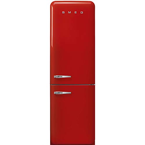 Smeg FAB32RRD3 nevera y congelador Independiente Rojo 331 L A+++ - Frigorífico (331 L, SN-T, 5 kg/24h, A+++, Compartimiento de zona fresca, Rojo)