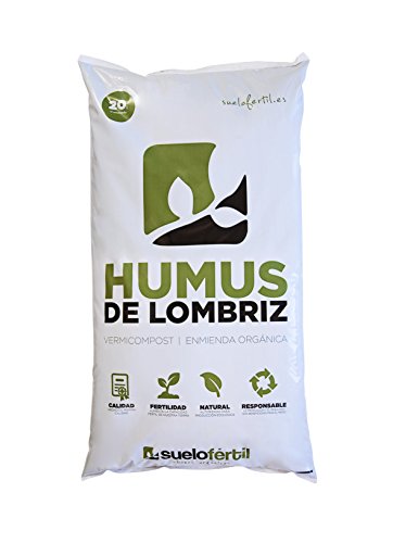 Suelo Fértil Humus de Lombriz 20l (12kg)