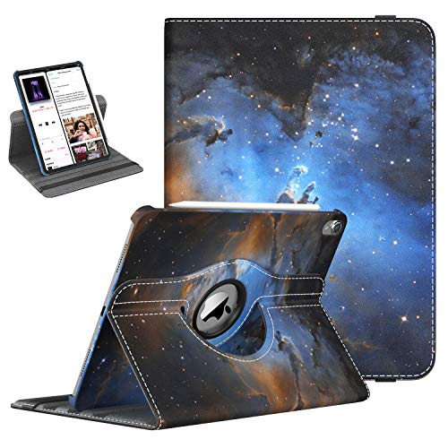 TiMOVO iPad Pro 12.9" 2018(3rd Gen) Funda - Cubierta Protector Giratorio de Rotación de 360 Grados Smart Case con Stylus Soporte de La Carga para Apple Pencil 2 - Pilares de la creacion