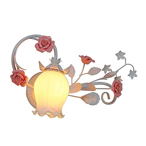 Tradicional E27 Lámpara de pared decorativas Florales Lámparas de Pared Estilo Provenzal Aplique de Pared Art Deco Appliques lámparas Clásica de Metal Luz de pared para Sala de Estar Dormitorio Tradicional E27 Lámpara de pared decorativas Florales Lámparas de Pared Estilo Provenzal Aplique de Pared Art Deco Appliques lámparas Clásica de Metal Luz de pared para Sala de Estar Dormitorio