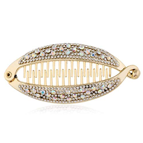 U/K Lindas de Cabello plátanos Accesorios para de Pescado Clip de plástico con Perlas Crystal Ponytail Portail Play Clips Double Comb Bananas Clips Peluquerías de plátano para Las Mujeres 2pcs U/K Lindas de Cabello plátanos Accesorios para de Pescado Clip de plástico con Perlas Crystal Ponytail Portail Play Clips Double Comb Bananas Clips Peluquerías de plátano para Las Mujeres 2pcs