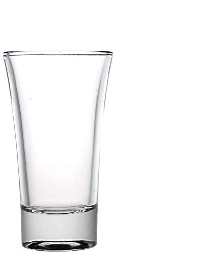 vasos cristal chupitos vasos de chupito originales para whisky, vodka, tequila set juego de vaso chupito de 60 ml de whiskey bebidas alcoholicas vidrio endurecido baratos shot glasses (24 unidades)