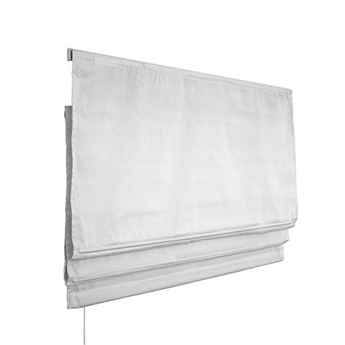 Victoria M. Estor Plegable, Cortina Plegable paqueto 80 x 175 cm, Color: Blanco