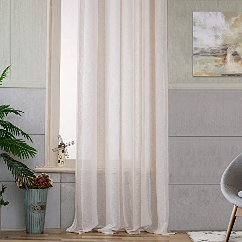 Viste tu hogar Cortina Decorativa Semitranslucida con Ojales, Estilo Simple y Elegante, para Salón, Habitación y Dormitorio, 1 Pieza, 150X260 CM, Color Beige Viste tu hogar Cortina Decorativa Semitranslucida con Ojales, Estilo Simple y Elegante, para Salón, Habitación y Dormitorio, 1 Pieza, 150X260 CM, Color Beige