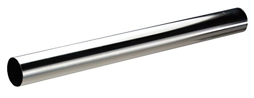 William Hopkins - Tubo redondo decorativo de acero cromado (25 x 1220 mm)