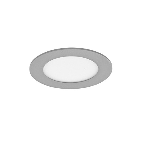 Adtwin 02-007-12-181 LED extraplano downlight, 12 W, luz neutra, 4000° K, color gris