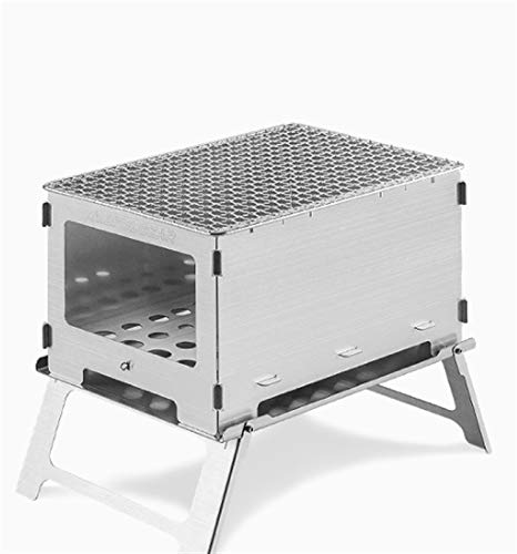 Barbacoa de carbón de leña para Exteriores Estufa de leña Plegable Barbacoa Parrillas portátil al Aire Libre Camping Barbacoa Rack Acero Inoxidable Estufa de la Mesa de la Mesa BBQ Barbacoa de carbón de leña para Exteriores Estufa de leña Plegable Barbacoa Parrillas portátil al Aire Libre Camping Barbacoa Rack Acero Inoxidable Estufa de la Mesa de la Mesa BBQ