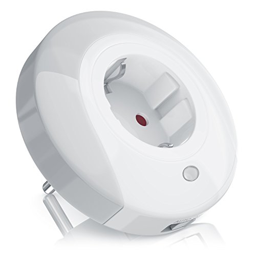Bearware - LED Enchufe de Luz Nocturna - Luz de orientación - Lámpara nocturna - Sensor crepuscular integrado - ON OFF AUTO - Seguridad infantil integrada - Clase de eficiencia energética A+ Bearware - LED Enchufe de Luz Nocturna - Luz de orientación - Lámpara nocturna - Sensor crepuscular integrado - ON OFF AUTO - Seguridad infantil integrada - Clase de eficiencia energética A+