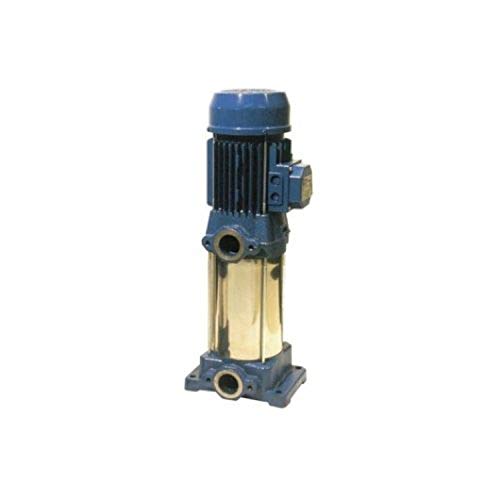 Bomba centrífuga multicelular vertical, serie CVM/I A/12 para aguas limpias, presurización contra incendios, riego y lavado industrial, 0,9 kW y 1,2CV, color azul (referencia: 2170040004L)