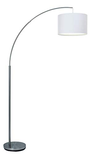Brilliant AG 13258/05 lámpara de pie metal/Textil 60 W E27 transparente