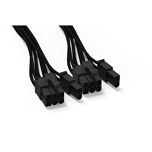 Cable de alimentación con 2 puertos PCIe de 6 + 2 pines.