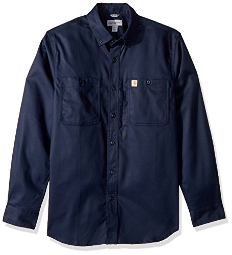 Carhartt Rugged Professional Long-Sleeve Work Shirt Camiseta, Navy, L para Hombre Carhartt Rugged Professional Long-Sleeve Work Shirt Camiseta, Navy, L para Hombre