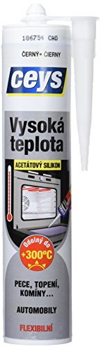 Ceys 5842506216, Silicona sellaceys alta temperatura negro 280ml Ceys 5842506216, Silicona sellaceys alta temperatura negro 280ml