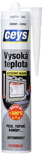 Ceys 5842506216, Silicona sellaceys alta temperatura negro 280ml