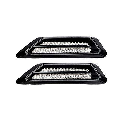 Cubierta Protectora Para Rejilla Entrada Aire Del Coche, MoreChioce 2 Piezas Rejilla de Ventilación Lateral Salida Lateral Flujo Aire Cubierta del Guardabarros Rejilla Decorativa Entrada Negro Cubierta Protectora Para Rejilla Entrada Aire Del Coche, MoreChioce 2 Piezas Rejilla de Ventilación Lateral Salida Lateral Flujo Aire Cubierta del Guardabarros Rejilla Decorativa Entrada Negro