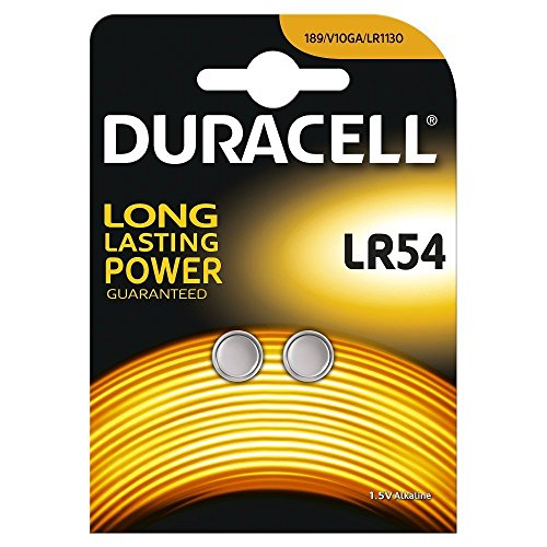 Duracell LR1130 - Pilas de botón (2 unidades, 1,5 V, alcalinas, 1,5 V)
