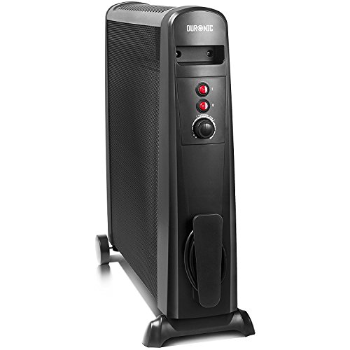Duronic HV051 Radiador Eléctrico 1500W de Panel de Mica – Estufa sin aceite que calienta en 1 minuto – Bajo consumo y ligero Duronic HV051 Radiador Eléctrico 1500W de Panel de Mica – Estufa sin aceite que calienta en 1 minuto – Bajo consumo y ligero