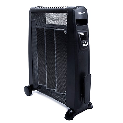 Duronic HV052 Radiador Eléctrico 1500W de Panel de Mica - Estufa sin aceite que calienta en 1 minuto – Control por Pantalla digital - Bajo consumo y ligero Duronic HV052 Radiador Eléctrico 1500W de Panel de Mica - Estufa sin aceite que calienta en 1 minuto – Control por Pantalla digital - Bajo consumo y ligero