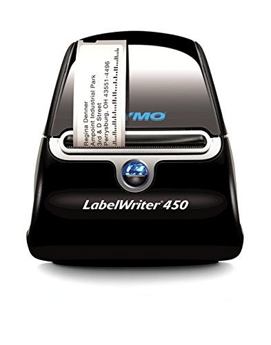 DYMO LabelWriter 450 - Impresora de etiquetas (600 x 300 DPI, 51 Ipm, USB 2.0, De serie, 127 mm, 187 mm, 134 mm)