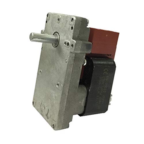 Easyricambi Kenta K9115005 - Motor para estufa de pellets, 1,5 rpm, eje de 8,5 mm, motor para carga de pellets Easyricambi Kenta K9115005 - Motor para estufa de pellets, 1,5 rpm, eje de 8,5 mm, motor para carga de pellets