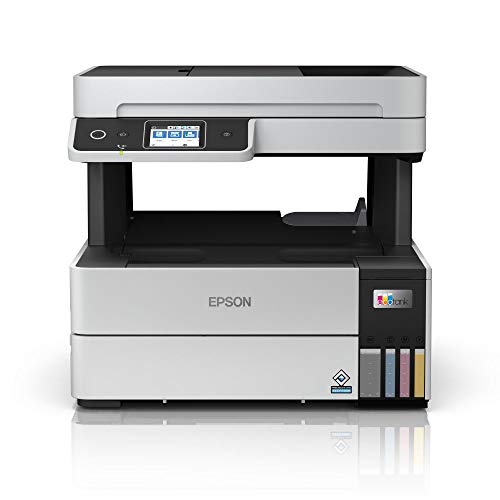 EcoTank ET-5170 | Impresora Alto Rendimiento WiFi A4 Multifunción con Impresión Doble Cara Automática | Imprime/Escáner/Copiadora/Fax