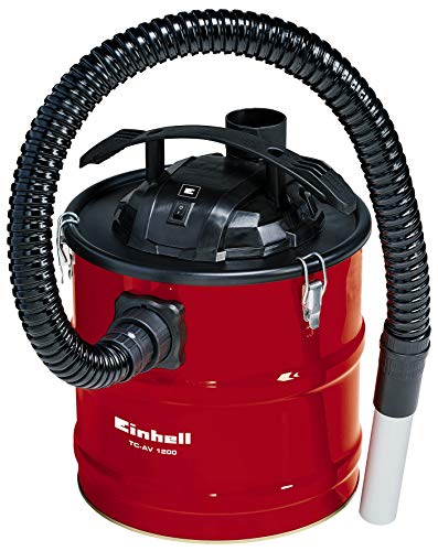 Einhell 2351650 Aspirador con Filtro Integrado Chimeneas TC-AV Potencia 1200 w, 240 V, Rojo