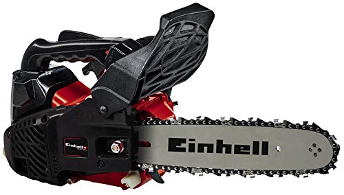 Einhell Motosierra de gasolina GC-PC 730 I (0.7 kW, 25.4 cm³, 24 cm longitud de corte, estrangulador e iniciador, uso solo por trabajadores expertos en el cuidado de árboles con formación)