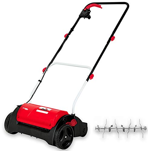 Eléctrico Escarificador Con rodillo de Escarificación operativos/eléctrico/Motor de 1200 W Turbo Power Eléctrico Escarificador Con rodillo de Escarificación operativos/eléctrico/Motor de 1200 W Turbo Power