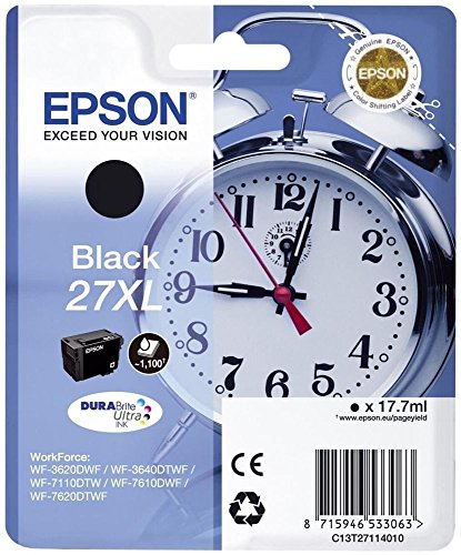 Epson C13T27114022 - Cartucho de tinta, XL, color negro
