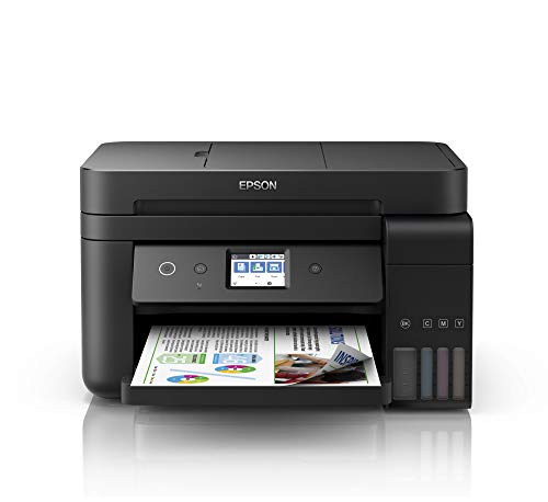 Epson EcoTank ET-4750 4800 x 1200DPI Inyección de tinta A4 33ppm Wifi - Impresora multifunción (Inyección de tinta, Impresión a color, 4800 x 1200 DPI, 250 hojas, A4, Negro)