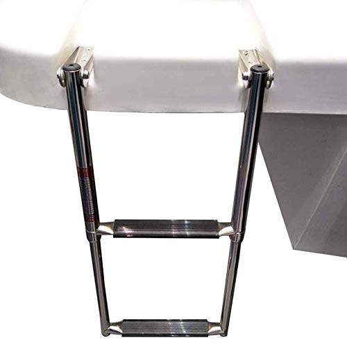 Escaleras para Barco 2 Pasos Telescópico Paso de Natación Barco, Acero Inoxidable Plegable Muelles Pontones Yates Plegable Piscina (Size : 2 Steps) Escaleras para Barco 2 Pasos Telescópico Paso de Natación Barco, Acero Inoxidable Plegable Muelles Pontones Yates Plegable Piscina (Size : 2 Steps)