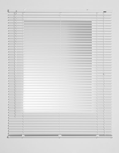 Estores Basic 41331 Persiana Veneciana, Metal, Blanco, 120 x 175 cm